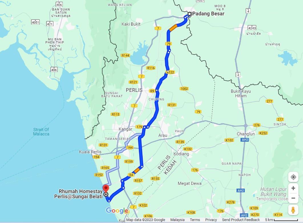 Simpang Empat  Rhumah Sungai Belati 빌라 외부 사진